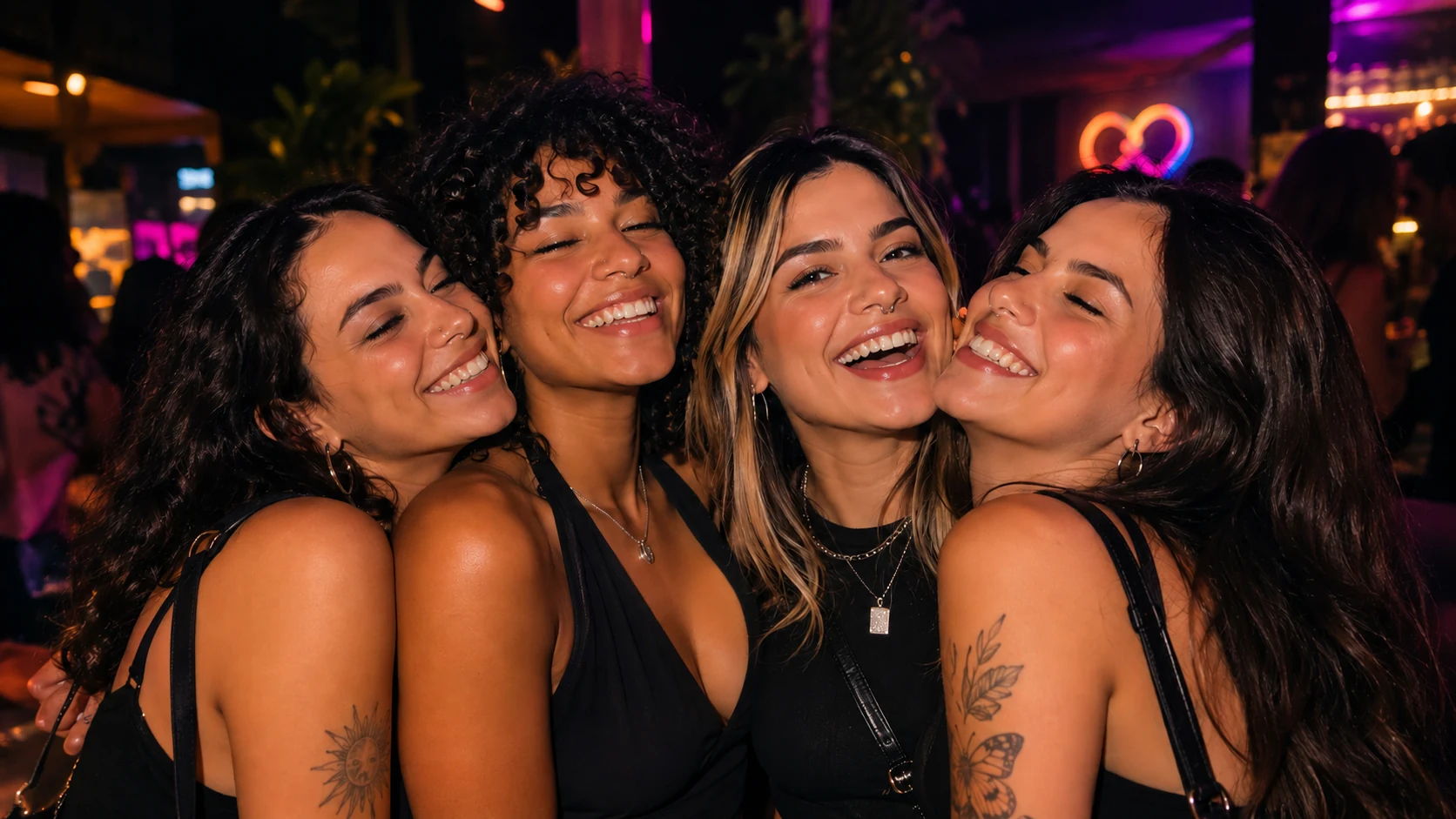 Mulheres reunidas no Conexões Sáficas